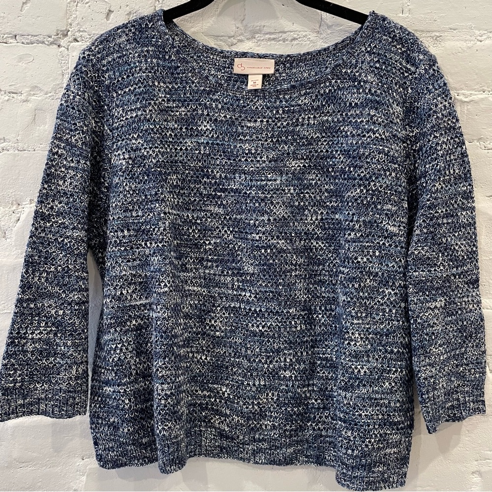 CB Blue Knot Sweater